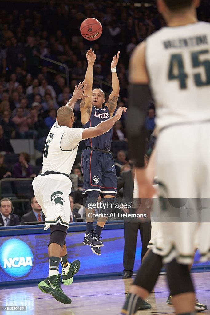 Michigan State University vs University of Connecticut, 2014 NCAA East Regional Finals