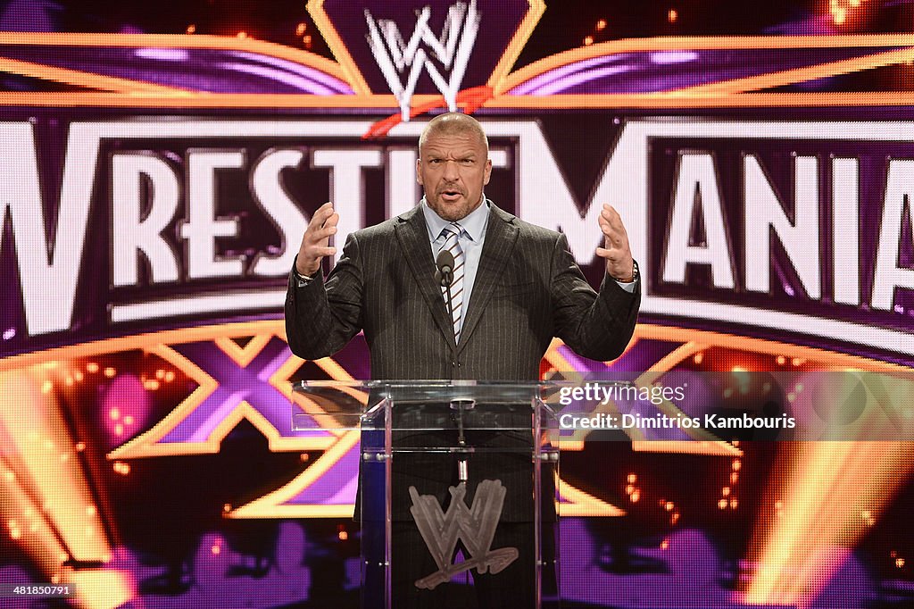WrestleMania 30 Press Conference