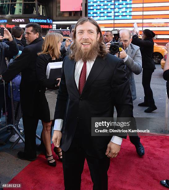 Daniel Bryan attends the WrestleMania 30 press conference at the Hard Rock Cafe New York on April 1, 2014 in New York City.