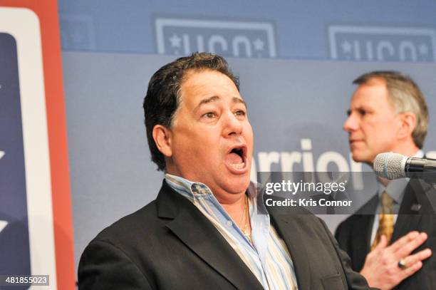 Daniel Rodriquez attends the grand opening of the USO Warrior and Family Center on April 1, 2014 in Bethesda, Maryland.