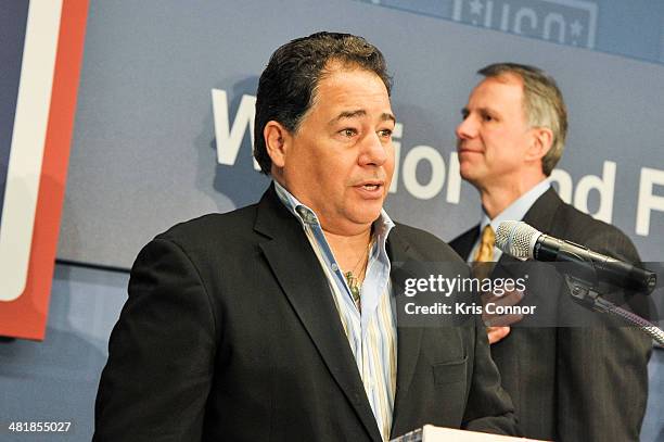 Daniel Rodriquez attends the grand opening of the USO Warrior and Family Center on April 1, 2014 in Bethesda, Maryland.