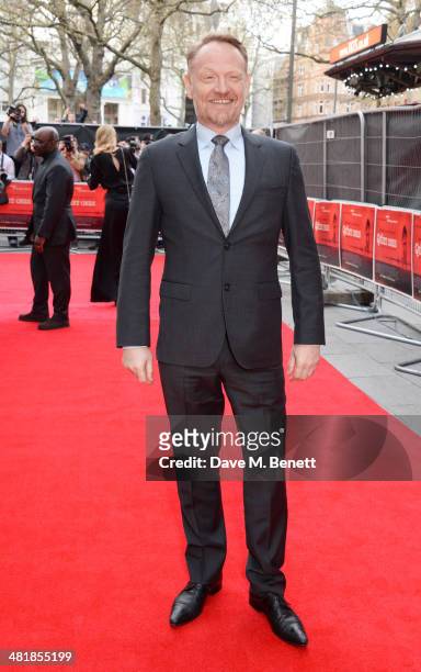 Jared Harris attends the World Premiere of "The Quiet Ones" at the Odeon West End on April 1, 2014 in London, England.