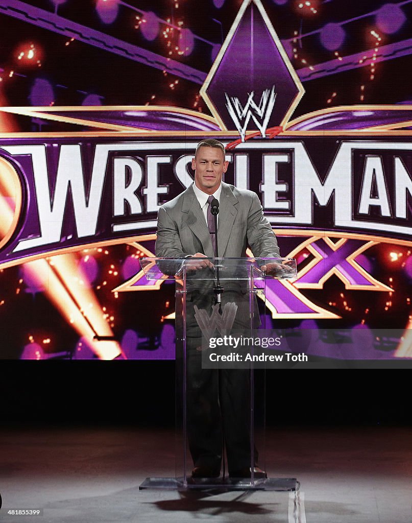 WrestleMania 30 Press Conference