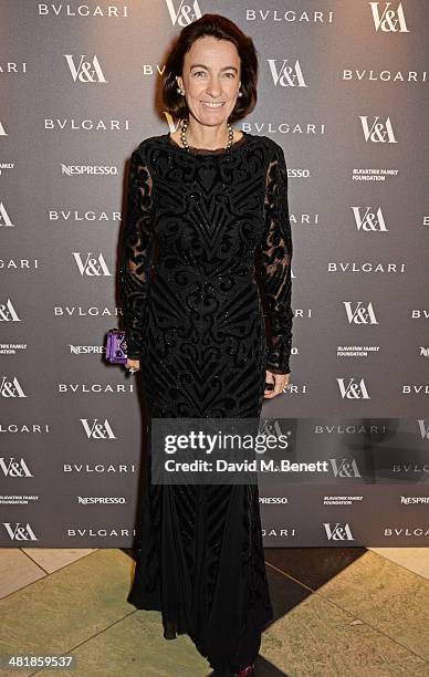 Laudomia Pucci attends a private dinner celebrating the Victoria and Albert Museum's new exhibition 'The Glamour Of Italian Fashion 1945 - 2014' at...