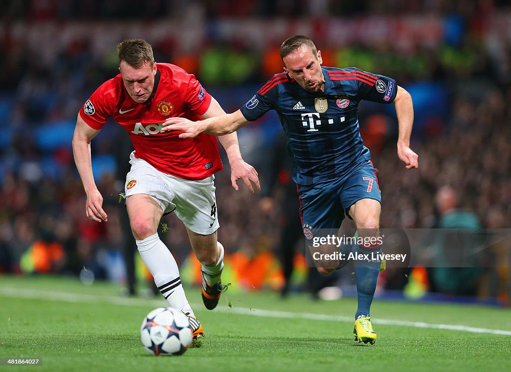 Manchester United v FC Bayern Muenchen - UEFA Champions League Quarter Final