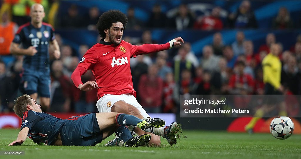 Manchester United v FC Bayern Muenchen - UEFA Champions League Quarter Final