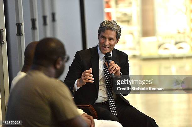 Director and CEO Michael Govan attends LACMA Director's Conversation With Steve McQueen, Kanye West, And Michael Govan About "All Day/I Feel Like...