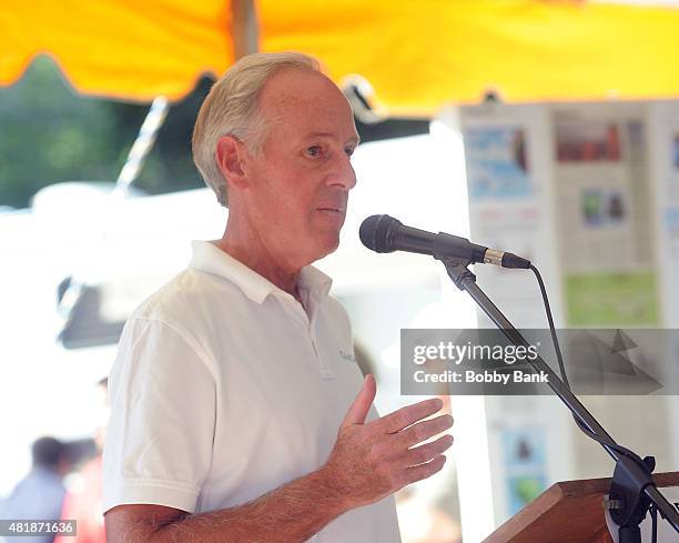 Dean Durling CEO Quick Chek attends the 33rd Annual Quick Chek New Jersey Festival Of Ballooning - Day 1 at Solberg Airport on July 24, 2015 in...