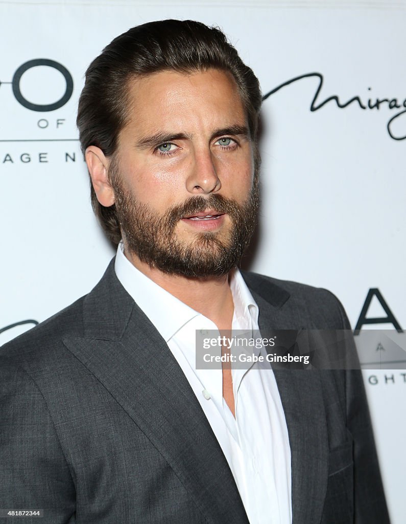 Scott Disick At 1 OAK At The Mirage