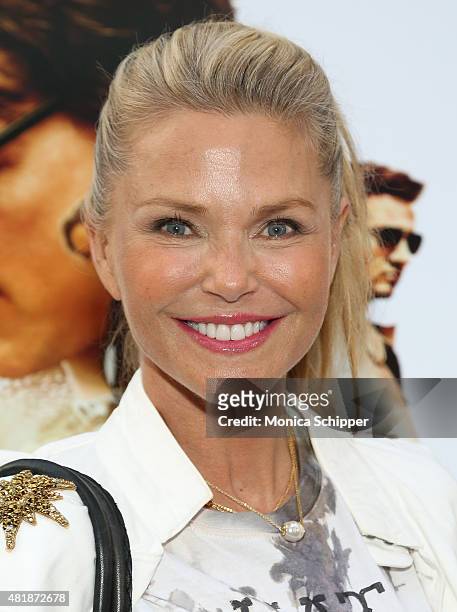 Christie Brinkley attends the "Mission: Impossible - Rogue Nation" Special Screening Hosted By Alec Baldwin, Arrivals at United Artists East Hampton...