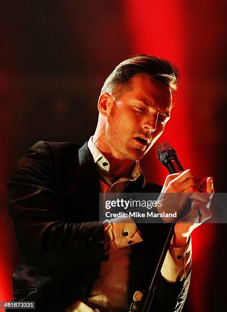 The Feeling performs at City Rocks at the Royal Albert Hall, in support of Coram, the world's oldest children's charity which is celebrating its...