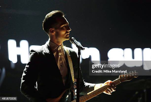 The Feeling performs at City Rocks at the Royal Albert Hall, in support of Coram, the world's oldest children's charity which is celebrating its...