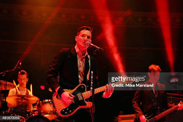 The Feeling performs at City Rocks at the Royal Albert Hall, in support of Coram, the world's oldest children's charity which is celebrating its...