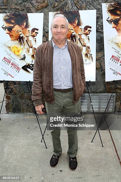 Lorne Michaels attends the "Mission: Impossible - Rogue Nation" Special Screening Hosted By Alec Baldwin, Arrivals at United Artists East Hampton...