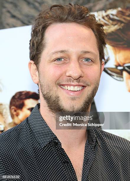 Derek Blasberg attends the "Mission: Impossible - Rogue Nation" Special Screening Hosted By Alec Baldwin, Arrivals at United Artists East Hampton...