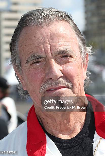 Actor Eric Braeden attends the 37th Annual Toyota Pro/Celebrity Race Practice Day on April 1, 2014 in Long Beach, California.