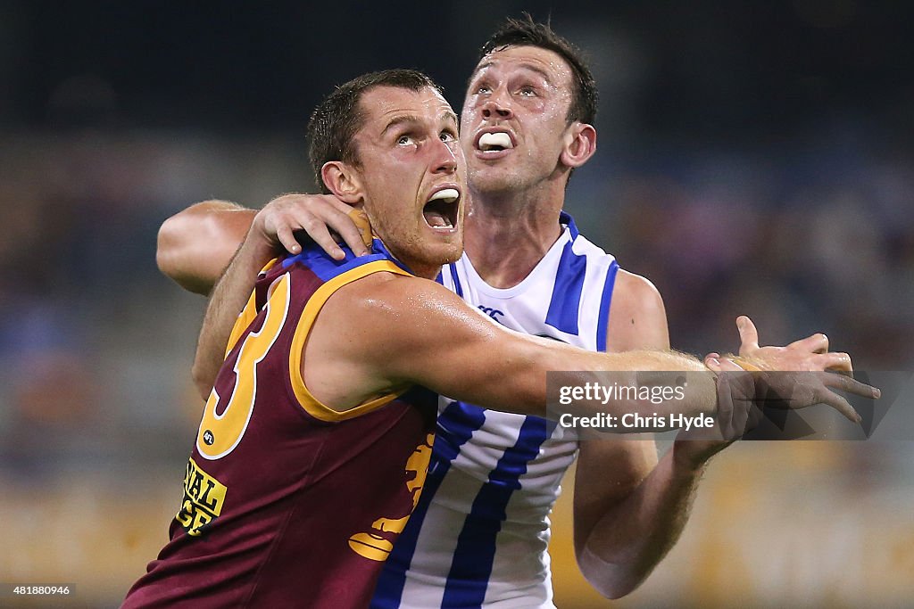 AFL Rd 17 -  Brisbane v North Melbourne