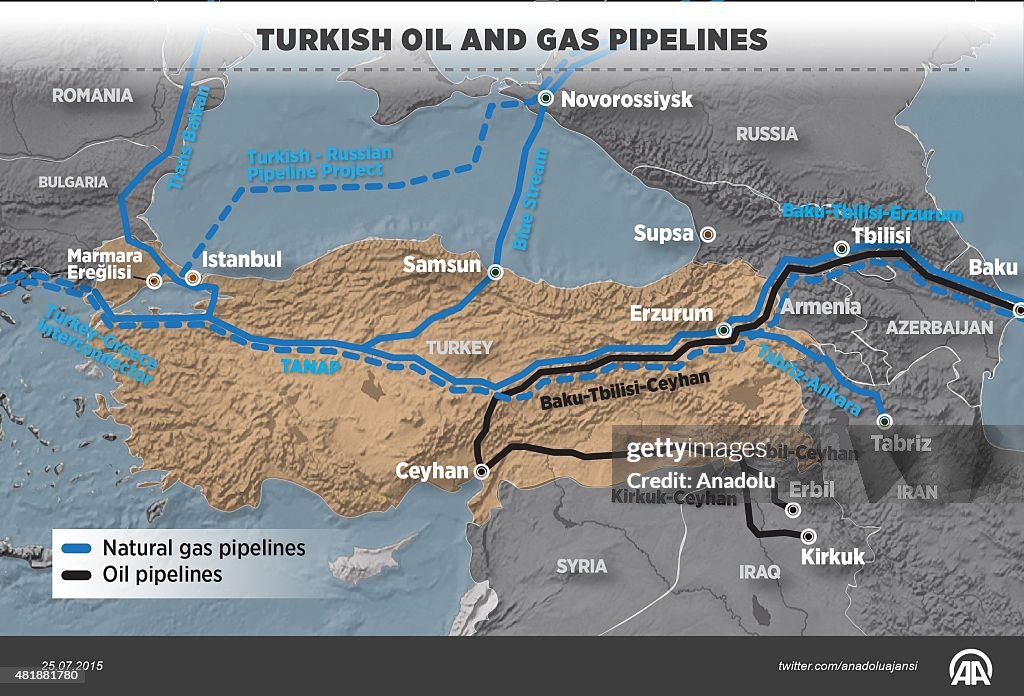 Turkey well placed to serve as oil and gas hub: US' EIA