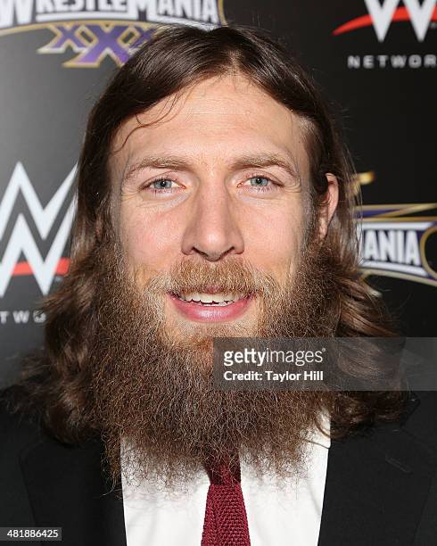 Daniel Bryan attends the WrestleMania 30 press conference at the Hard Rock Cafe New York on April 1, 2014 in New York City.