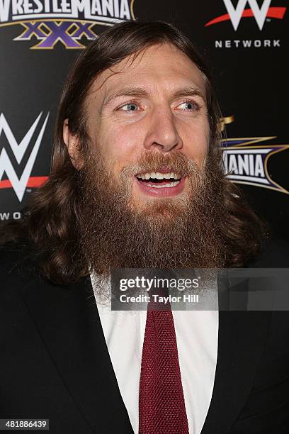 Daniel Bryan attends the WrestleMania 30 press conference at the Hard Rock Cafe New York on April 1, 2014 in New York City.