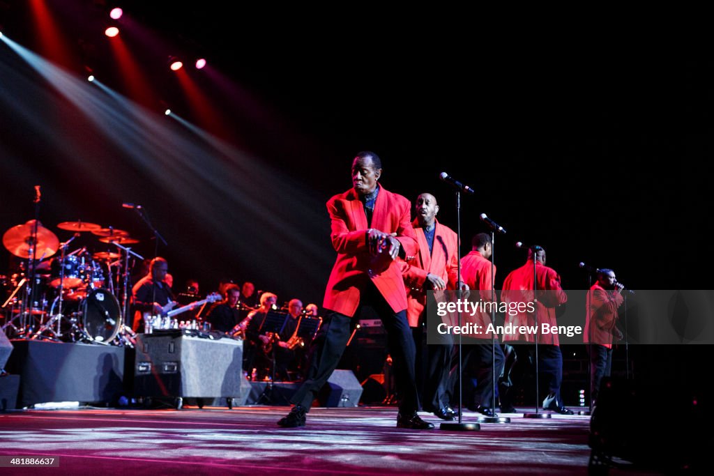 Four Tops And The Temptations Perform At First Direct Arena In Leeds