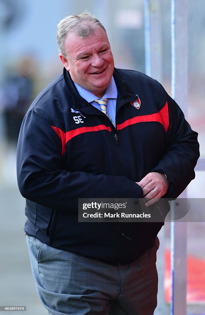 Partick Thistle v Rotherham United - Pre Season Friendly