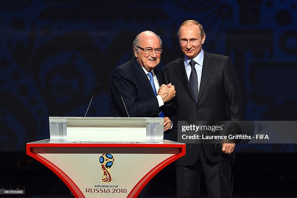 Preliminary Draw of the 2018 FIFA World Cup in Russia