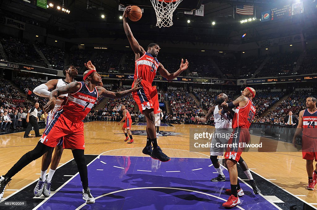 Washington Wizards v Sacramento Kings