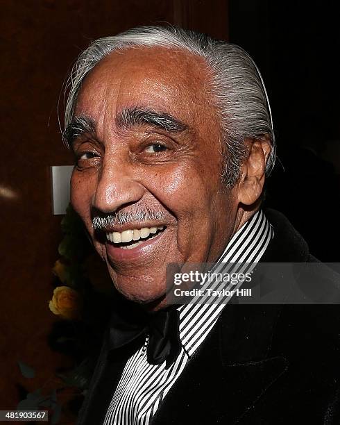 Rep. Charles Rangel attends Aretha Franklin's 72nd Birthday Celebration on March 22, 2014 in New York City.