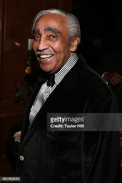 Rep. Charles Rangel attends Aretha Franklin's 72nd Birthday Celebration on March 22, 2014 in New York City.