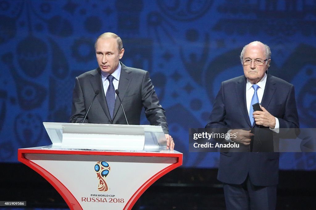 Preliminary Draw of the 2018 FIFA World Cup in Russia