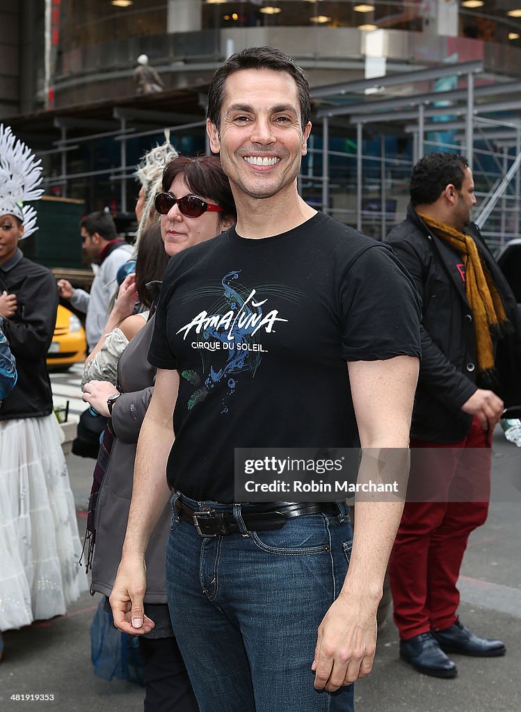 Cirque du Soleil's "Amaluna" Rings The NASDAQ Closing Bell