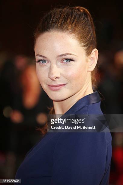 Rebecca Ferguson attends an exclusive screening of "Mission: Impossible Rogue Nation" at the BFI IMAX on July 25, 2015 in London, England.
