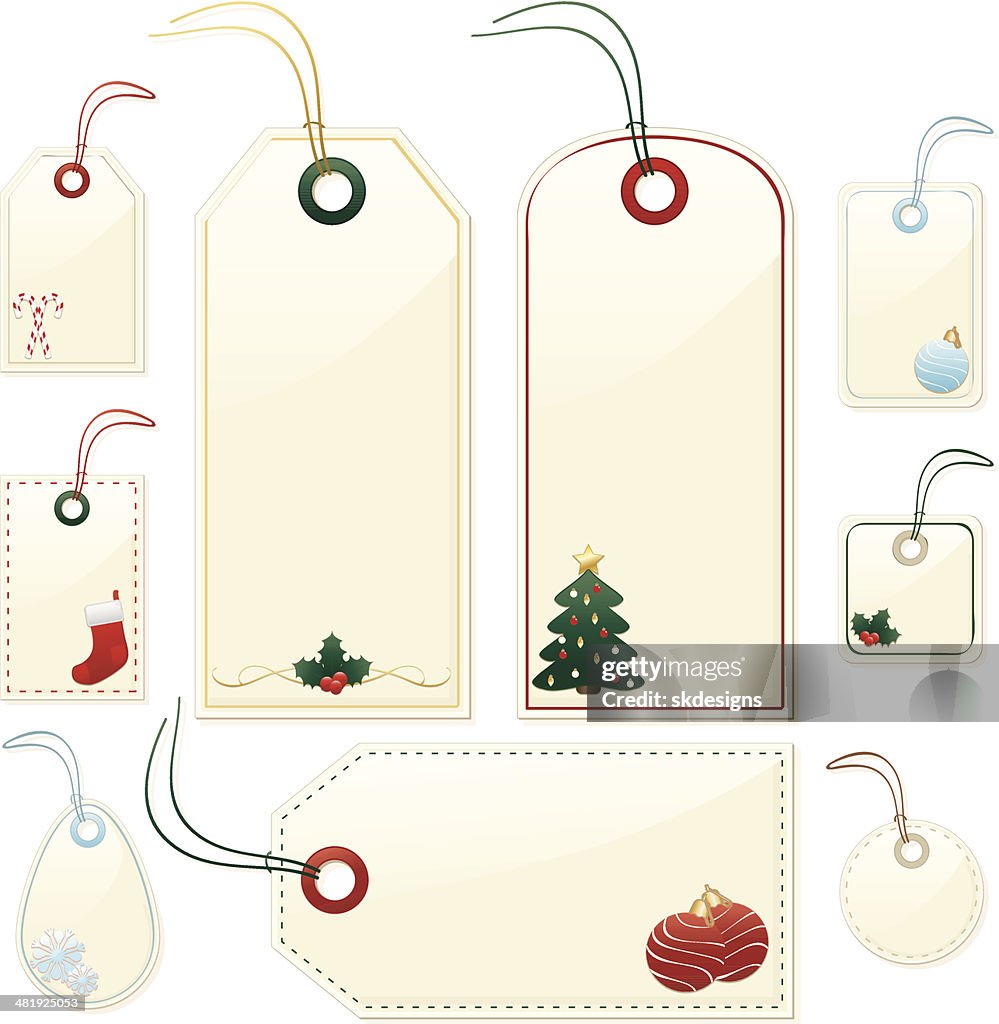 Basic Gift Tag Vector Vector Gift Tag