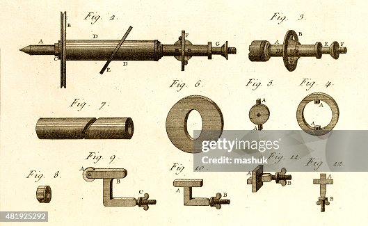 Technical drawing 18th century engraving Technical drawing 18th century engraving
