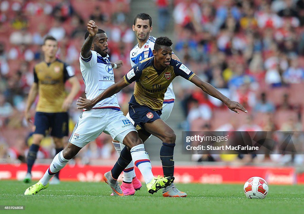 Arsenal v Olympique Lyonnais - Emirates Cup