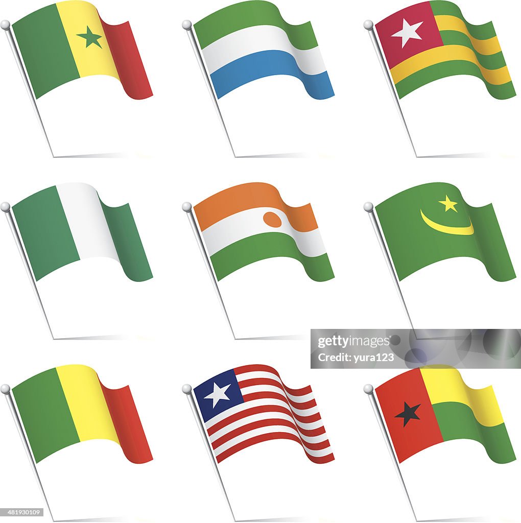 Bandeiras do mundo a
