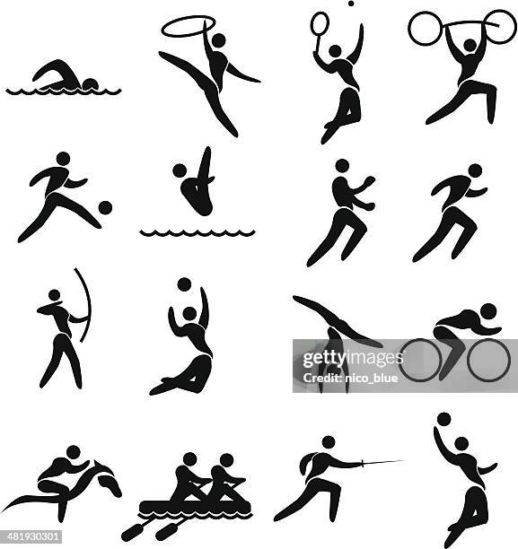 Stylized Pictogram Set High-Res Vector Graphic - Getty Images