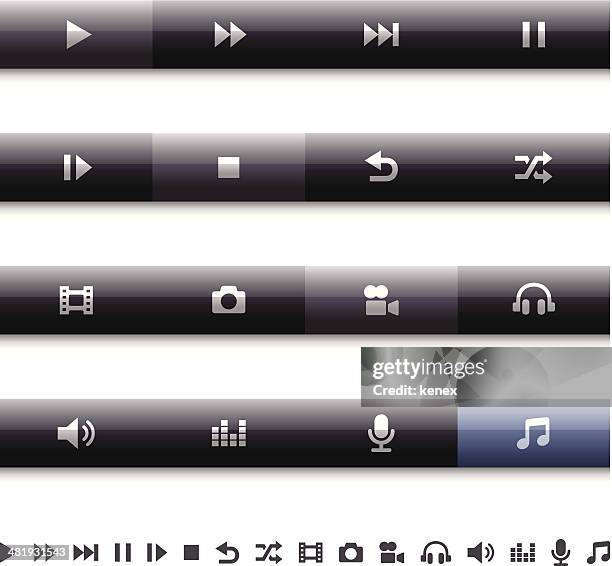 Meida Control Buttons Colorful 2,473 Media Control Buttons Stock Photos, High-Res Pictures, and Images ...