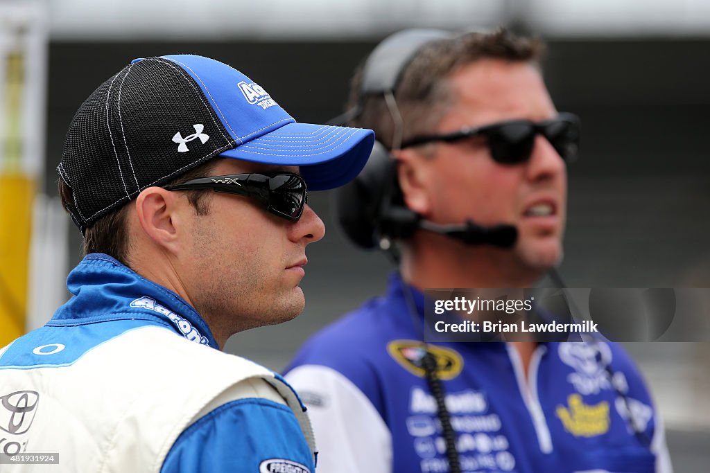 NASCAR Sprint Cup Series Crown Royal Presents the Jeff Kyle 400 at the Brickyard - Qualifying