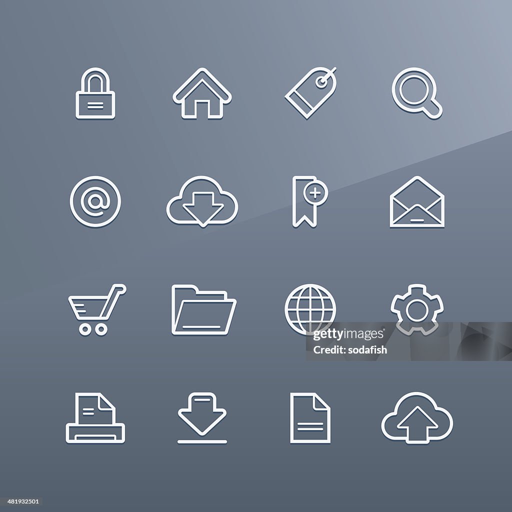 Web & Internet icons - Linea series
