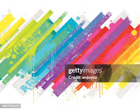 Abstract rainbow background Abstract rainbow background