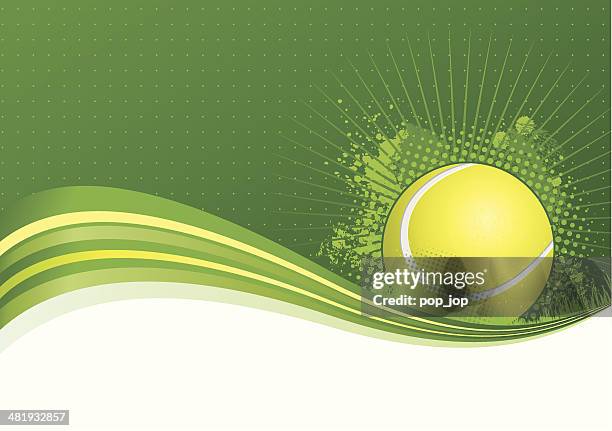 bildbanksillustrationer, clip art samt tecknat material och ikoner med tennis background - tennis