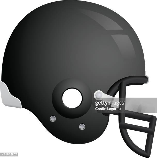 football helmet - american football helmet stock illustrations