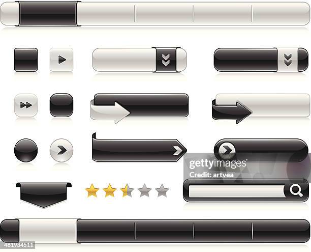 Grey Rectangle Button Photos and Premium High Res Pictures - Getty Images