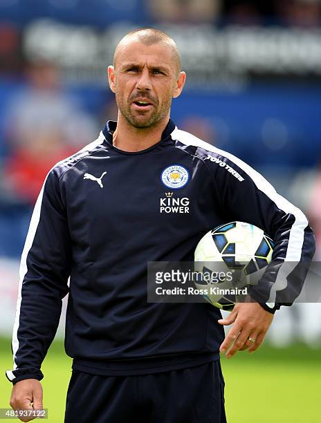 Kevin Phillips one of the Leicester City coaches during the pre season friendly match between Mansfield Town and Leicester City at the One Call...