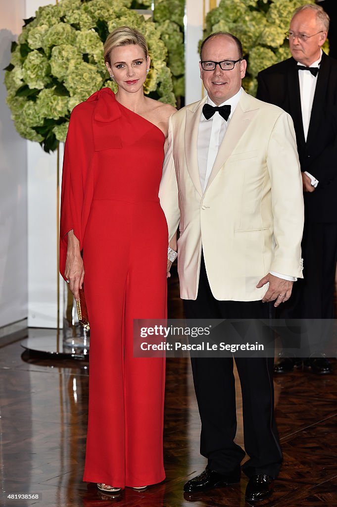 Monaco Red Cross Ball Gala