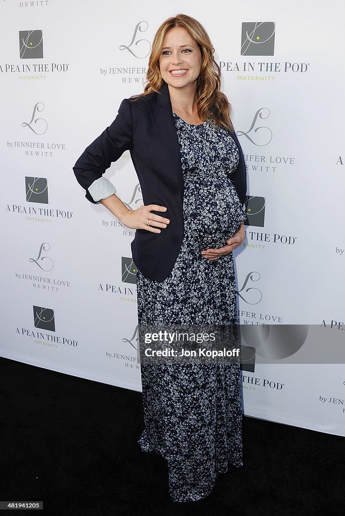 A Pea In The Pod And Jennifer Love Hewitt Celebrate The Launch Of "L By Jennifer Love Hewitt"