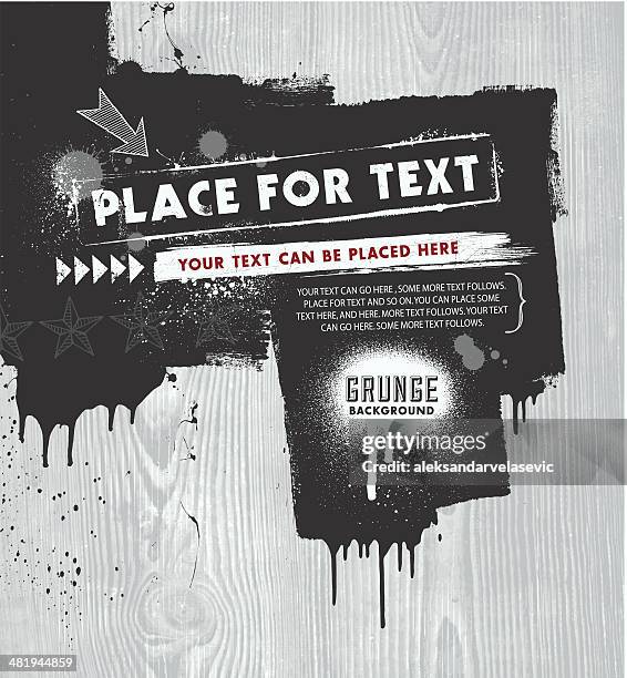 grunge background - font stock illustrations