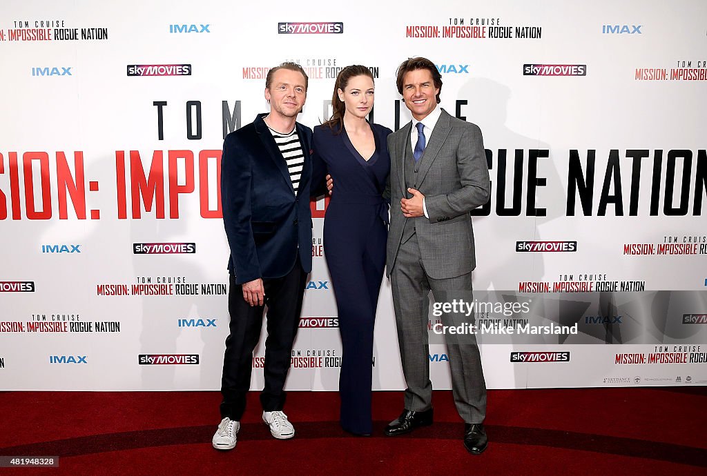 Mission: Impossible - Rogue Nation UK Fan Screening